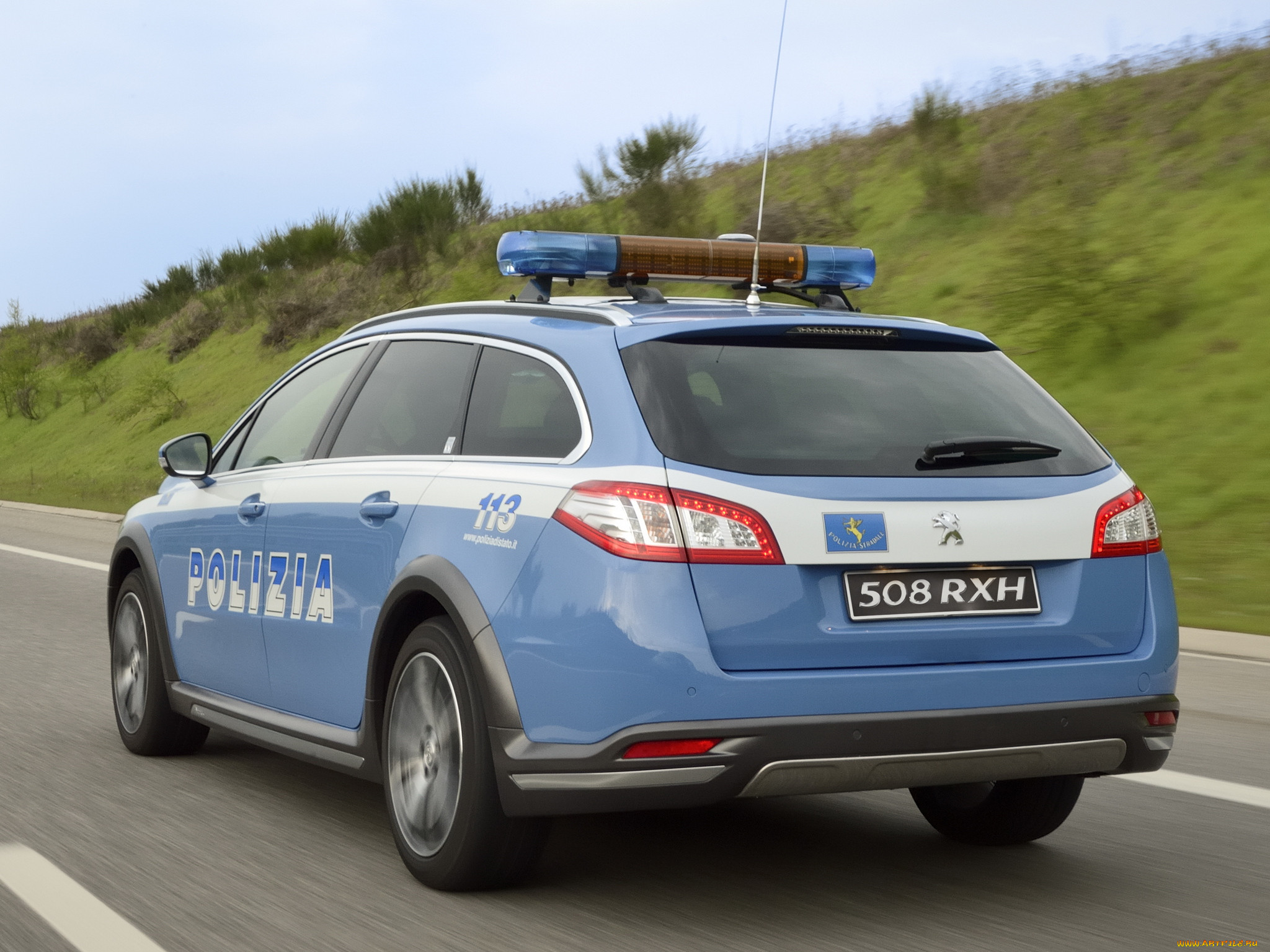 , , peugeot, 508, rxh, polizia, 2014